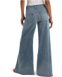 Blake High-Rise Super Wide Leg W Patch Pockets Raw Hem