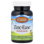 Carlson, Zinc-Ease™, успокаивающие пастилки, натуральный лимонный вкус, 42 пастилки