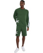 Straight Cut Fleece Loungewear Shorts
