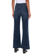 30" Hannah High-Rise Flare Jeans with Mini Patch Pockets