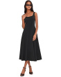 Square Neck Seamed Dress