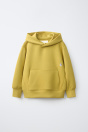 Zara СПОРТИВНАЯ ТОЛСТОВКА С КАПЮШОНОМ цвета фисташки