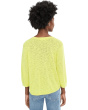 3/4 Sleeve Crew Neck Swing Sweater