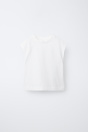 Zara ПРОСТАЯ ФУТБОЛКА В СТИЛЕ РЕГЛАН 504602125-250-7