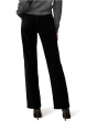 The Margot Straight Velveteen in Black