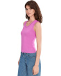 Vintage Side Pleat Tank