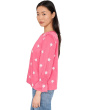 Embroidered 3/4 Sleeve Top