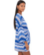 Santorini Textured Tie Front Tunic