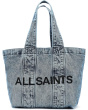 AllSaints Женская джинсовая сумка-тоут Izzy