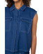 Sleeveless Cargo Shirt