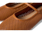 Jayna Perforated Leather Mary Jane Flats