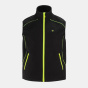Dunlop Мужская рабочая куртка Softshell с двусторонним рисунком Hi-Vis без рукавов