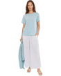 Organic Linen Jersey Crew Neck Short Sleeve Tee