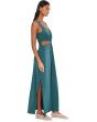 Around The World Front Twist Maxi Dress