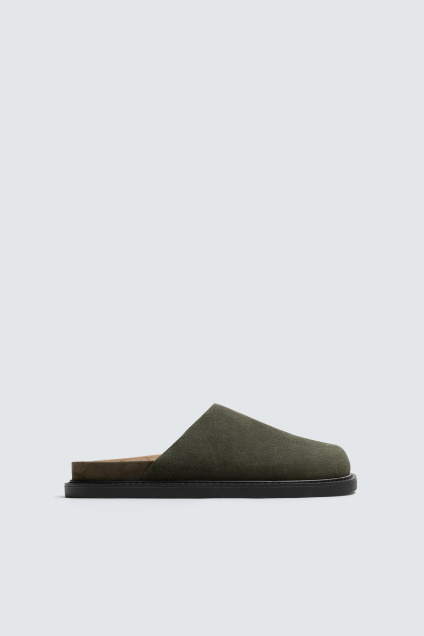 Zara Кожаные сабо 495674790-512-39