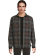 Brushed Button-Front Knit