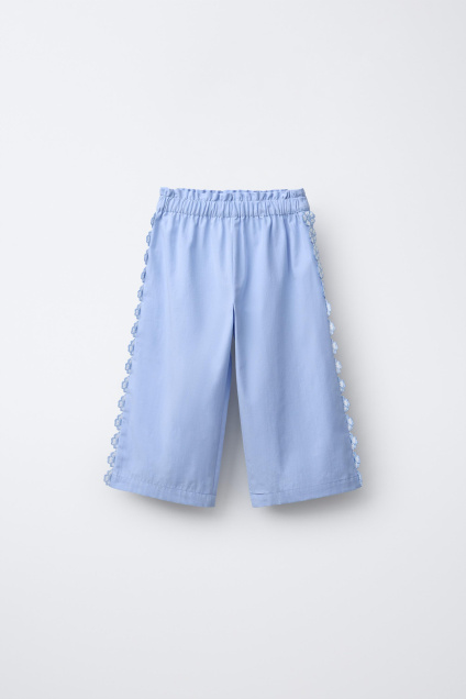 Zara Кюлота С ЦВЕТОЧНЫМ РИСУНКОМ 496905788-400-18