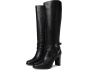 Collins Burnished Leather Tall Boots Heel