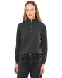 Long Sleeve Half-zip Funnel Neck Sweatshirt