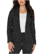 Notch Collar Fitted Blazer
