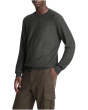 Geo Jacquard Long Sleeve Crew