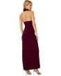 Halter Turtle Side Slit Gown