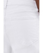 Petite Kelsey High-Rise Ankle Flare with Raw Hem