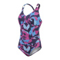 SPEEDO Женский купальник SPDSCU VNCK PRNT 1шт AF синий/розовый