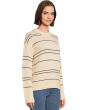 Variegated Stripe Crew Neck