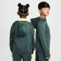 Nike Детская зимняя флисовая толстовка с капюшоном на молнии