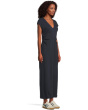 Side Tuck Maxi Dress