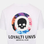 Loyalti Мужская камуфляжная футболка обычного покроя с черепом