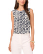 Crew Neck Tank Blouse