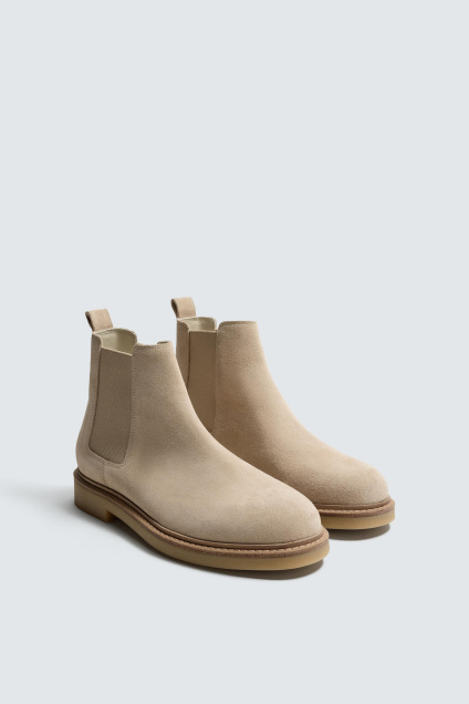 Zara КОЖАНАЯ ЛОДКА ЧЕЛСИ 495694118-002-39