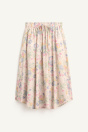 Zara FLWRS SKRT CTTN Средне-бежевый