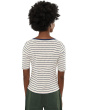 Nzt Elbow Sleeve Stripe Notch Tee