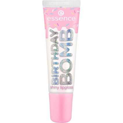 Essence Блеск для губ Birthday Bomb Блестящий блеск для губ 01 Торт ко Дню моего рождения! - 10 мл