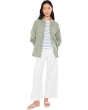 Ava Gauze Button-Down