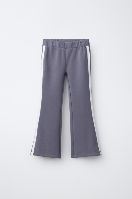 Zara БРЮКИ РАСКЛЕШЕННЫЕ В контрастную полоску И модальный НОМЕР 495669628-802-7