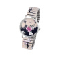 Armbanduhr m. Bl_ten-Dessin, ros_