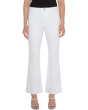 Lucy Bootcut Mid-Rise Stretch Denim Jean with Welt Pocket and Pintuck Details 32"