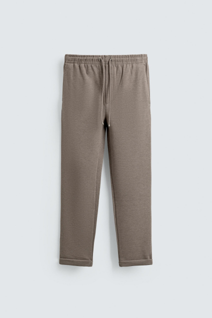 Zara БРЮКИ ДЛЯ БЕГА ТРУСЦОЙ С ЭЛАСТИЧНЫМ ПОЯСОМ - EASY CARE 495679985-723-2