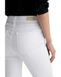 Farrah Mid-Rise Crop Boot Jeans in Gallery White