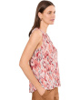 Sleeveless Pintuck Blouse