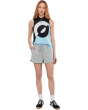 Vision Print Sleeveless Top