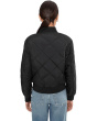 Diamond Quilted Sherpa Lined Bomber