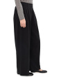 Pima Cotton Stretch Jersey High Waisted Full Length Pants