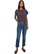 Reese High-Rise Fab Ab Ankle Straight Blind Hem in Ultra