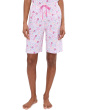 Petite V-Neck Tee & Bermuda Shorts Pajama Set