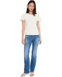 Textured Knit Bubble Sleeve Top